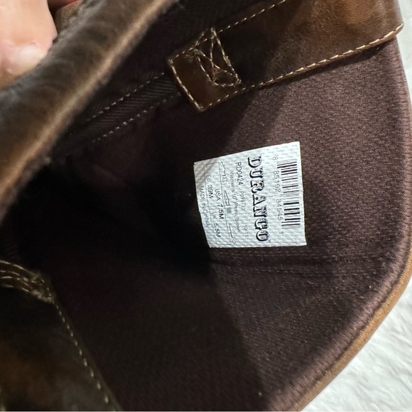 Durango 10” Western Brown Boots Size 7.5 - Picture 11 of 15